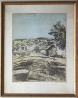 (N) Aszódi Weil Erzsébet (1901-1976) : Csendes falu