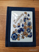 Hárs Éva: Zsolnay (angol) minikönyv