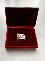 Antik bross 14k arany