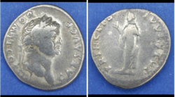 Római Birodalom Domitianus (81-96) Ezüst Dénár