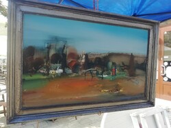 Kalló László festmény HIHETETLEN AUKCIÓK A TERMÉKEIM KÖZÖTT