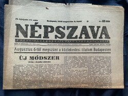 Népszava 74.évf. 175.szám1946 augusztus 6.