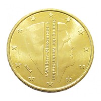 Hollandia,50 eurocent 2014 aUNC+ ötvözet