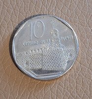 Kuba 10 centavo, 1996