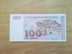 Macedónia 100 Denari 1993