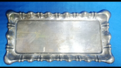 Bieder, Diana Mark, 800 Fineness Silver Tray, Hand-Embossed, End of 19th Century