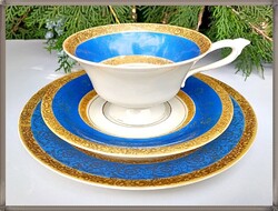 Collector's Art Deco AL-KA Kunst, Kronach, German Porcelain, 3-piece Set