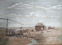 Bartus Ödön festmény