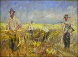 János Halápy (1893 - 1960) HARVESTERS