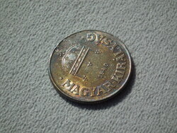 1940 réz-nikkel 50 fillér, Magyar Királyság, pengő korszak (1926-1946)