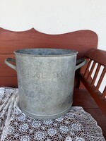 Approx. 20 Liter Tin Weck Wash Basin with Rustic Farmhouse Decor