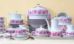 VÉGKIÁRUSÍTÁS november 30-ig Hollóházi porcelán komplett étkészlet