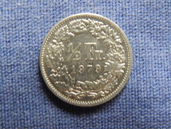 Svájc 1/2 Franc 1979