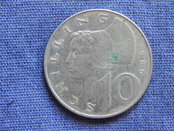 Ausztria 10 Schilling 1986