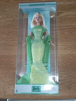 BONTATLAN! 2002 Barbie baba August Peridot Birthstone Collection Collector Edition Mattel C5326