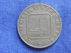 Ausztria 20 Schilling 1984 Alsó-Ausztria, Grafenegg kastély