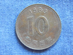 Dél-Korea 10 Won 1989