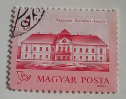 1986 Kastélyok (I) 5 Ft (F: 11 1/2:12 1/4) pecsételt