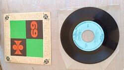 Poór Péter: Fekete vonat - Táncdalfesztivál '69 kislemez (Qualiton SP 575) - 1 Ft!