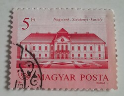 1986 Kastélyok (I) 5 Ft (F: 11 1/2:12 1/4) pecsételt