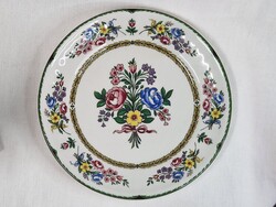 Gyönyörű Eschenbach Ceranova virág mintás porcelán dísz tányér hibátlan állapotban 24,5 cm. átmérőjű