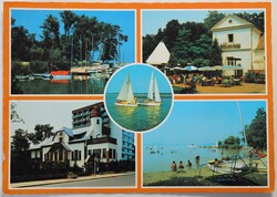 Képeslap, Balaton, részletek (P16)
