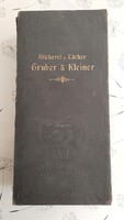 Ritka Szecessziós Hímzésminta Könyv a Századfordulóról (Gruber & Kleiner)