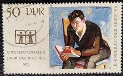 ND1781p / NDK 1972 Nemzetközi Könyvév bélyeg pecsételt