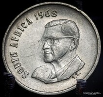 Dél-Afrika 5 cent, 1968 Charles Robberts Swart elnökségének vége /SOUTH AFRICA/ D01A6