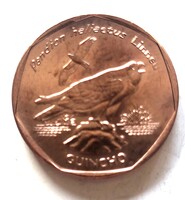 Zöld foki közt. 5 Escudos 1994 (AT3)