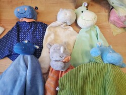 Vízilovas - orrszarvús szundikendők 006. (BUMI, Sterntaler) - Hippo - rhino naps 006.