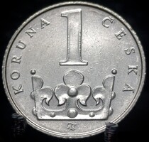 Cseh Köztársaság 1 korona, 1994 A12A3V