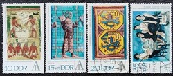 ND1785-8p / NDK 1972 Nemzetközi Bélyegkiállítás bélyegsor pecsételt