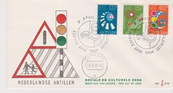 Holland Antillák FDC 1973 Szociális és Kulturális Jólét
