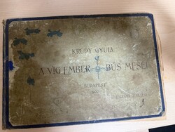 Krúdy Gyula: A víg ember bús meséi – 1900 – első kiadás – ritka szecessziós kötet