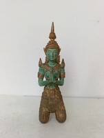Antik buddhista bronz szobor szertartás jelenet buddha Thaiföld 644 7286