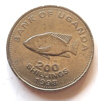 Uganda 200 shillings 1998 (PG53)