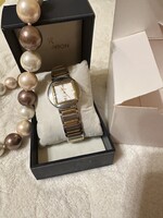 Romanson Tulip retro/vintage scratch-free women's watch (Sapphire glass, 23K gold plating) + Original box