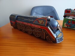 Vintage Cragstan Overland Express 3140 lemezjáték mozdony - Működőképes