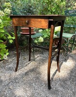 Thonet fiókos asztal lerakó laptop asztal Posztamens szobor tartó konzol régi tonett