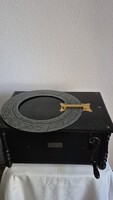 Antique Phoenix music box Organette 1870 + 14 music discs