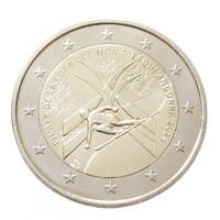 Andorra,2 euro 2019 - Alpesi Sí Világkupa döntő aUNC+ ötvözet