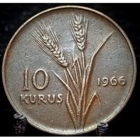 Törökország 10 Kurus, 1966 A15C1V