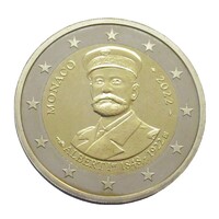 Monaco,2 euro 2022 PP - I. Albert herceg aUNC+ ötvözet