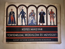 Képes Hungarian History, Literature, and Art, Saint Stephen Cikóriagyár 1st booklet