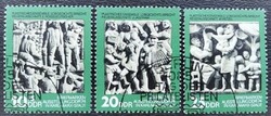 ND1988-90p / NDK 1974 Országos Bélyegkiállítás bélyegsor pecsételt