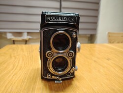 Rolleiflex 3.5 TLR fényképezőgép 1951. Automat Model 4 /MX