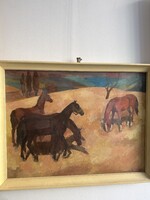 SCHEY (1925-1997) Horses
