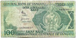 100 vatu 1982 Vanuatu