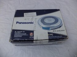 Panasonic SL-SX475 retro discman, dobozos (5293)
